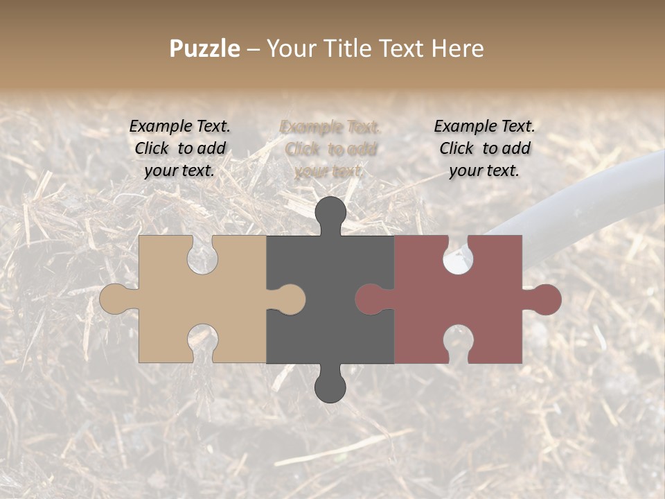 Rural Fertilise Garden PowerPoint Template