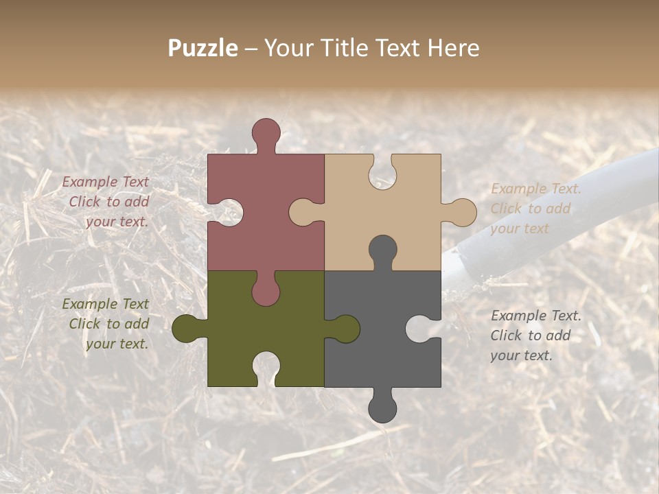 Rural Fertilise Garden PowerPoint Template