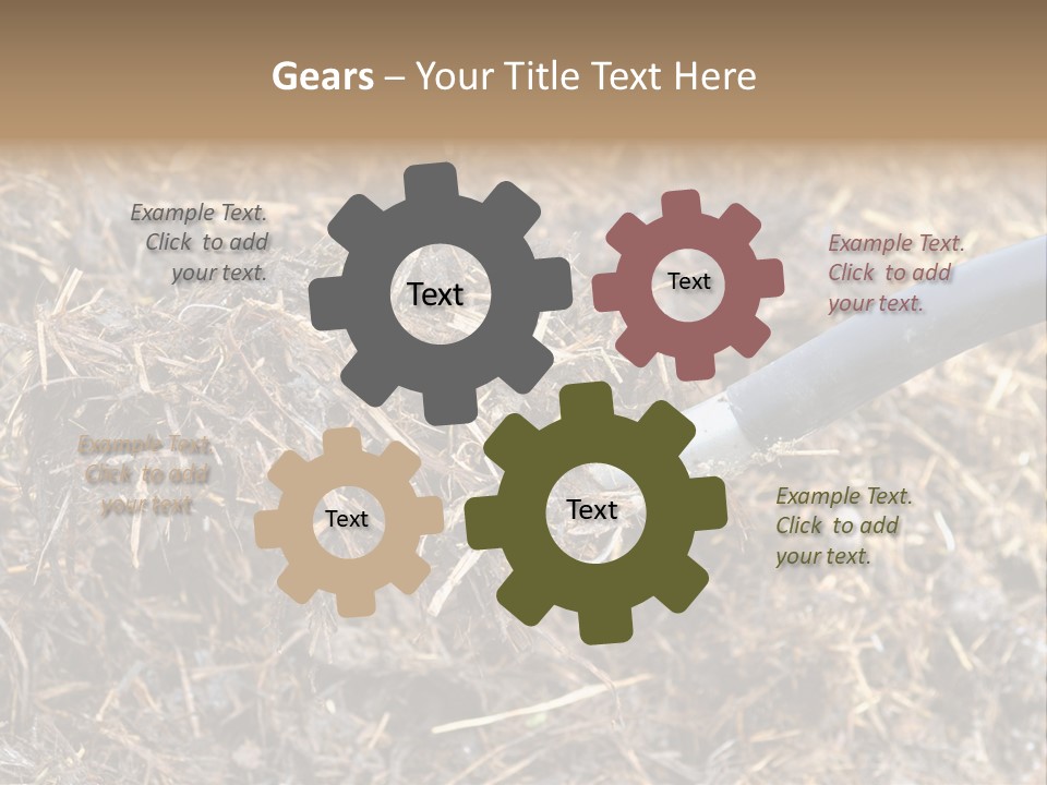 Rural Fertilise Garden PowerPoint Template