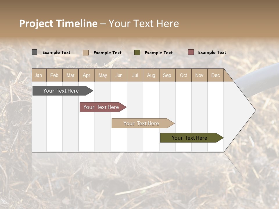 Rural Fertilise Garden PowerPoint Template
