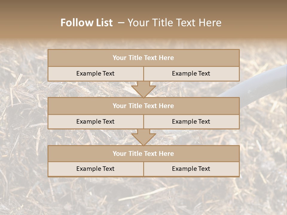 Rural Fertilise Garden PowerPoint Template
