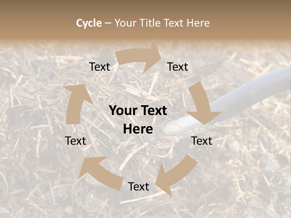 Rural Fertilise Garden PowerPoint Template