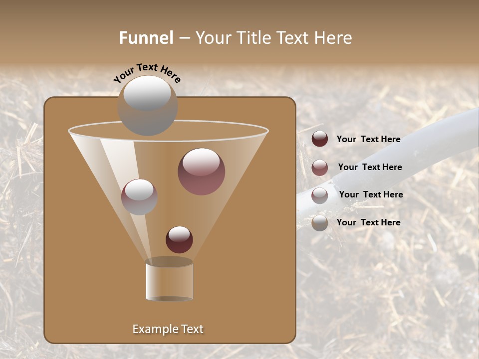 Rural Fertilise Garden PowerPoint Template