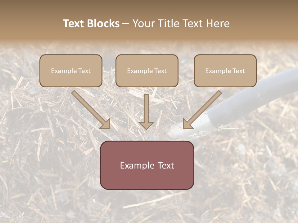 Rural Fertilise Garden PowerPoint Template