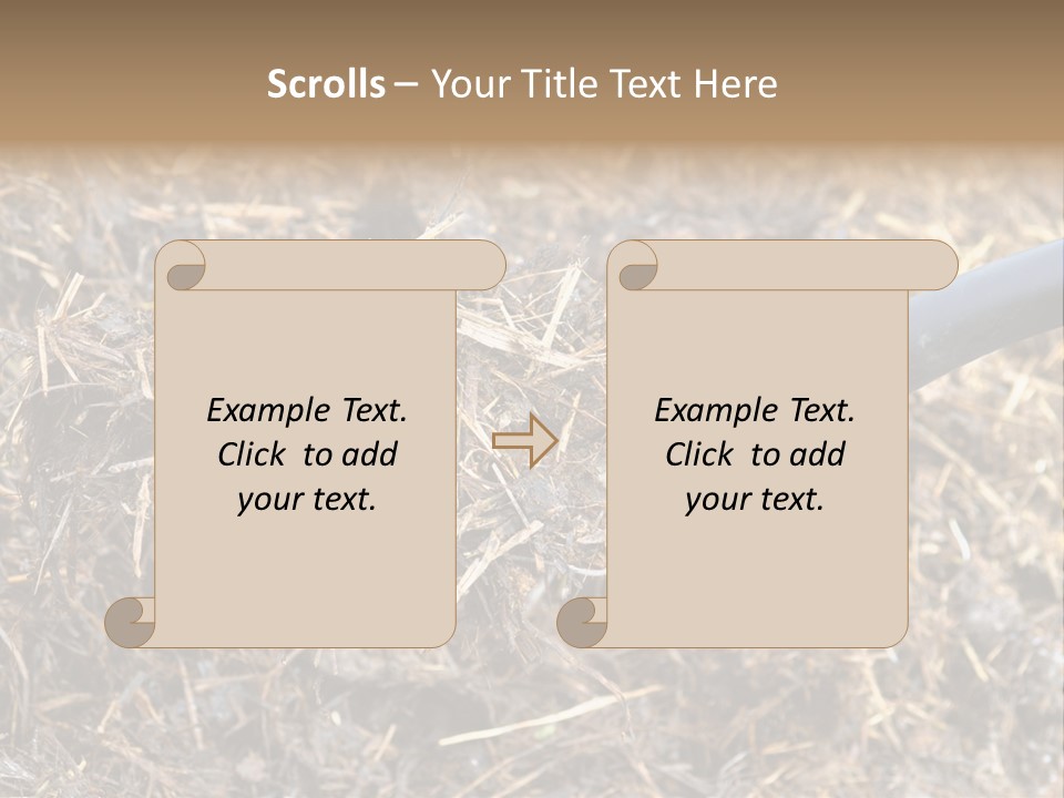 Rural Fertilise Garden PowerPoint Template