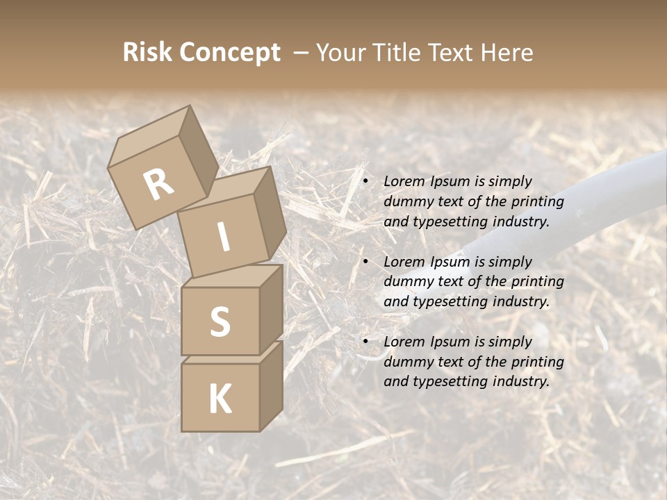 Rural Fertilise Garden PowerPoint Template