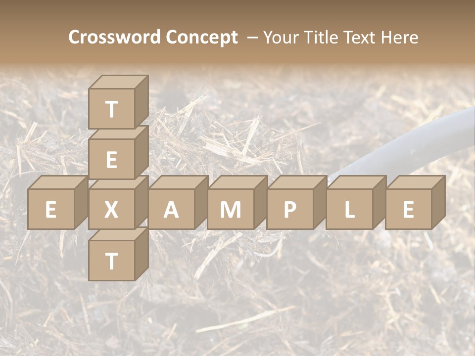 Rural Fertilise Garden PowerPoint Template