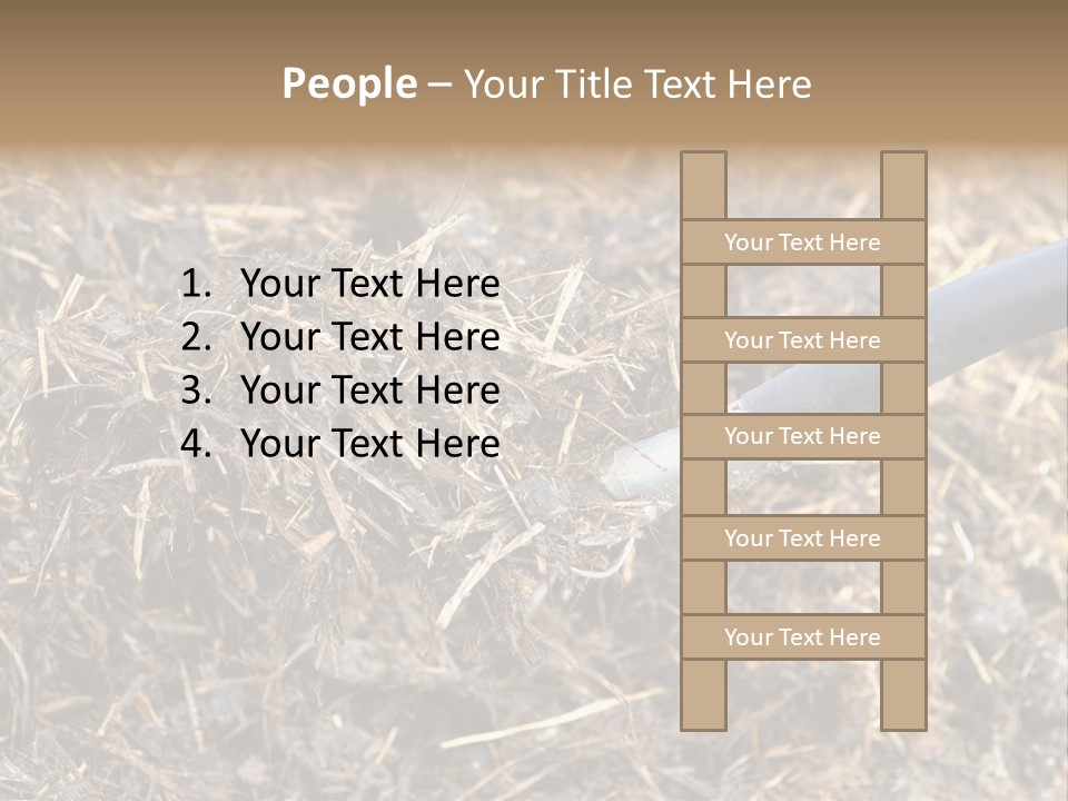 Rural Fertilise Garden PowerPoint Template