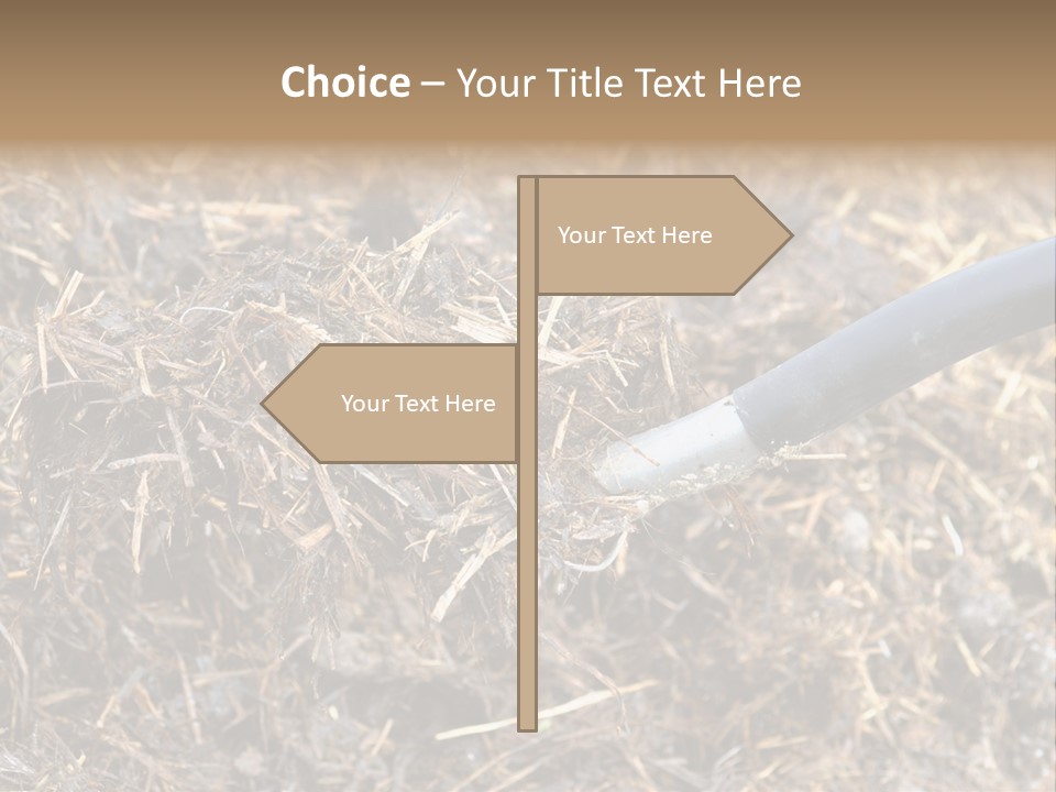 Rural Fertilise Garden PowerPoint Template