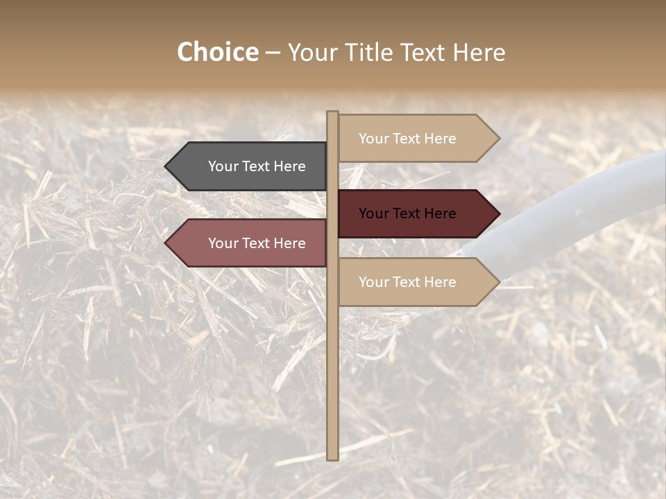 Rural Fertilise Garden PowerPoint Template