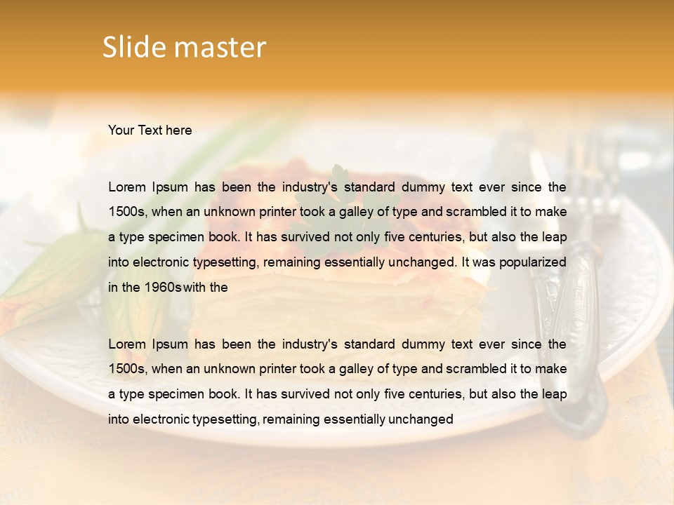 Hot Summer Juicy PowerPoint Template