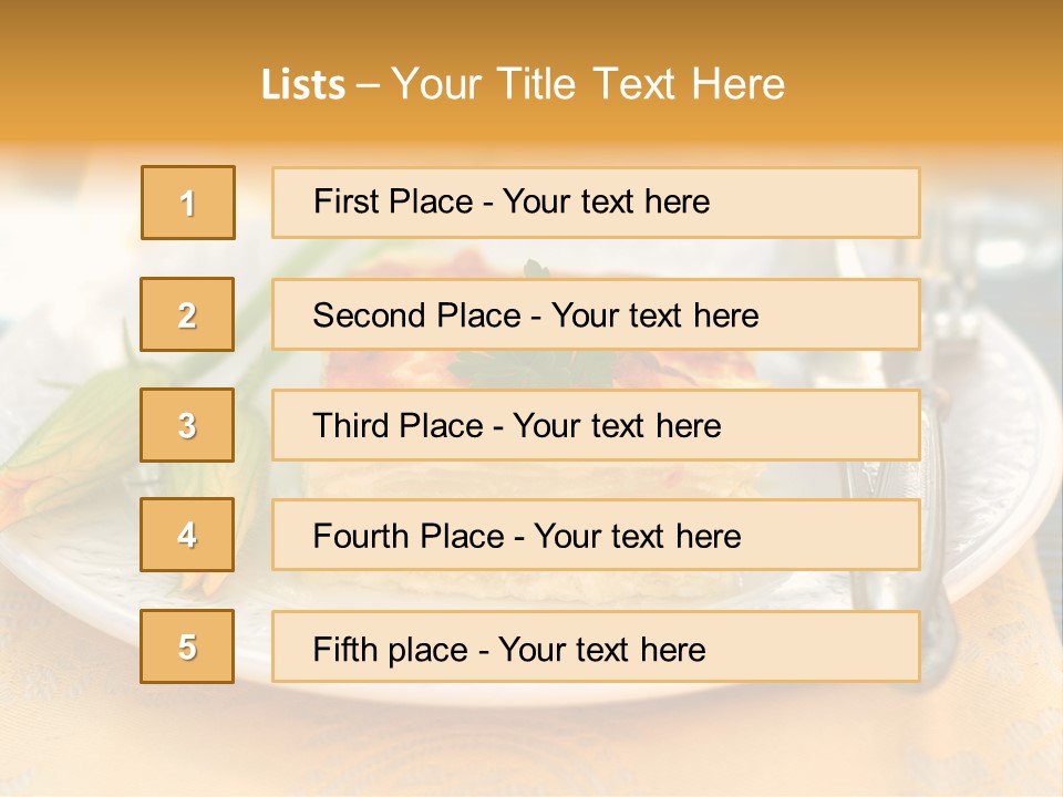Hot Summer Juicy PowerPoint Template