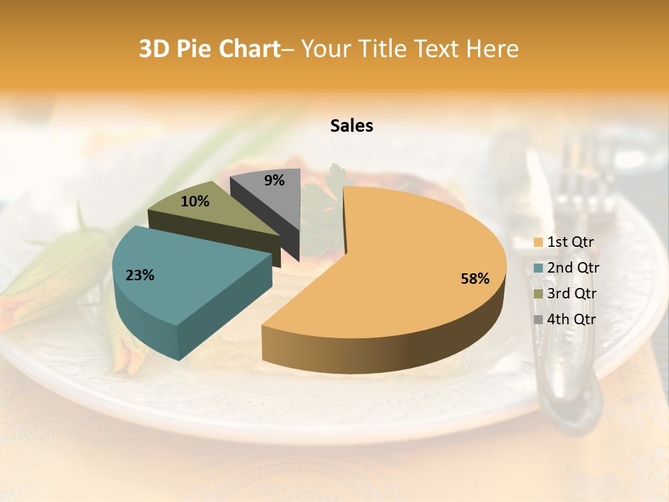Hot Summer Juicy PowerPoint Template
