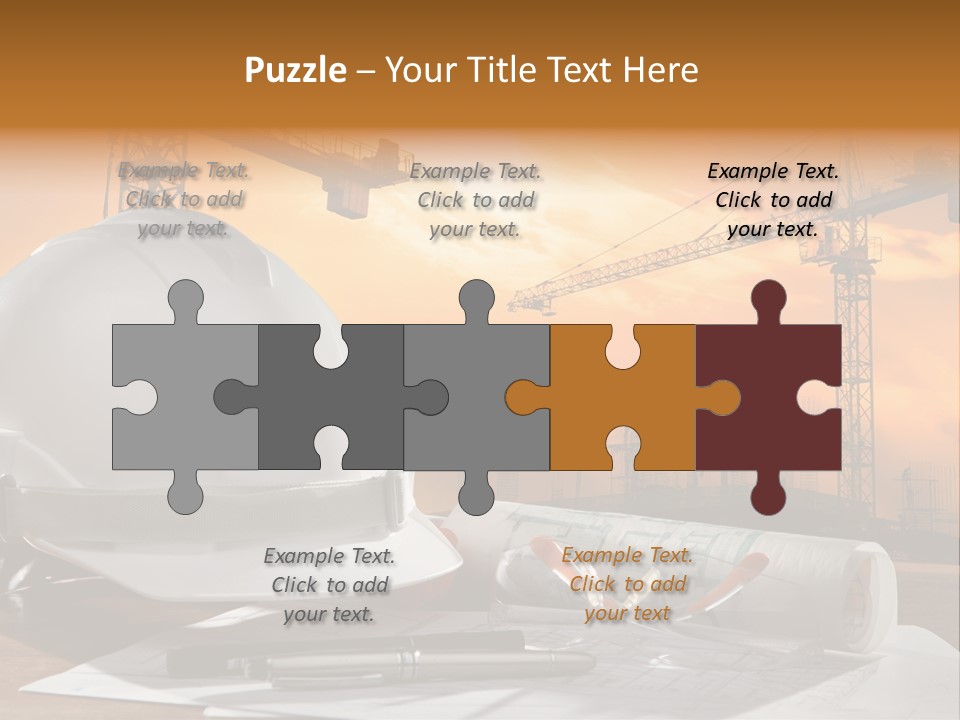 Bottle Closeup Holding PowerPoint Template