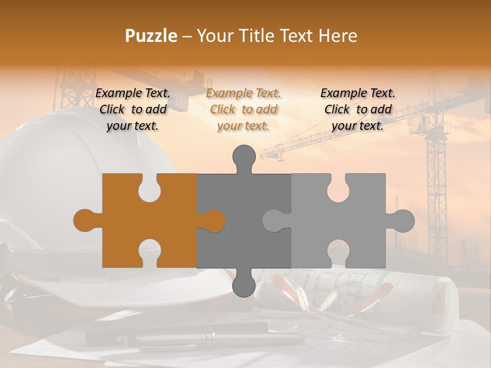 Bottle Closeup Holding PowerPoint Template