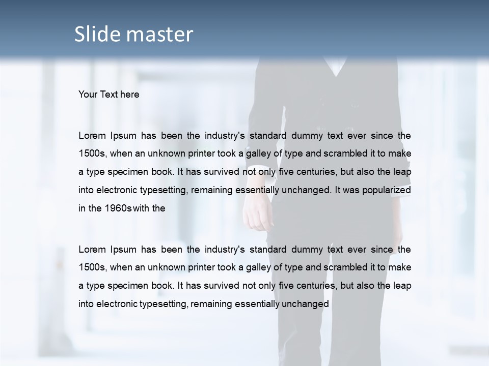 Sandwich Herb Salad PowerPoint Template