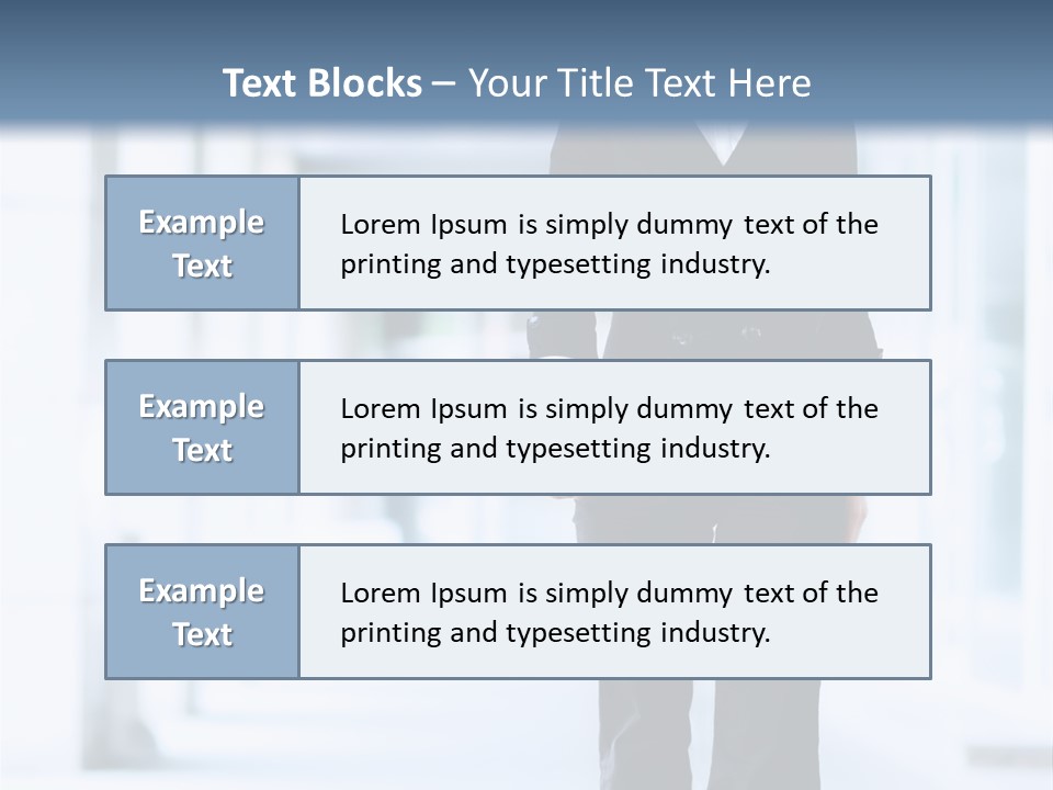 Sandwich Herb Salad PowerPoint Template