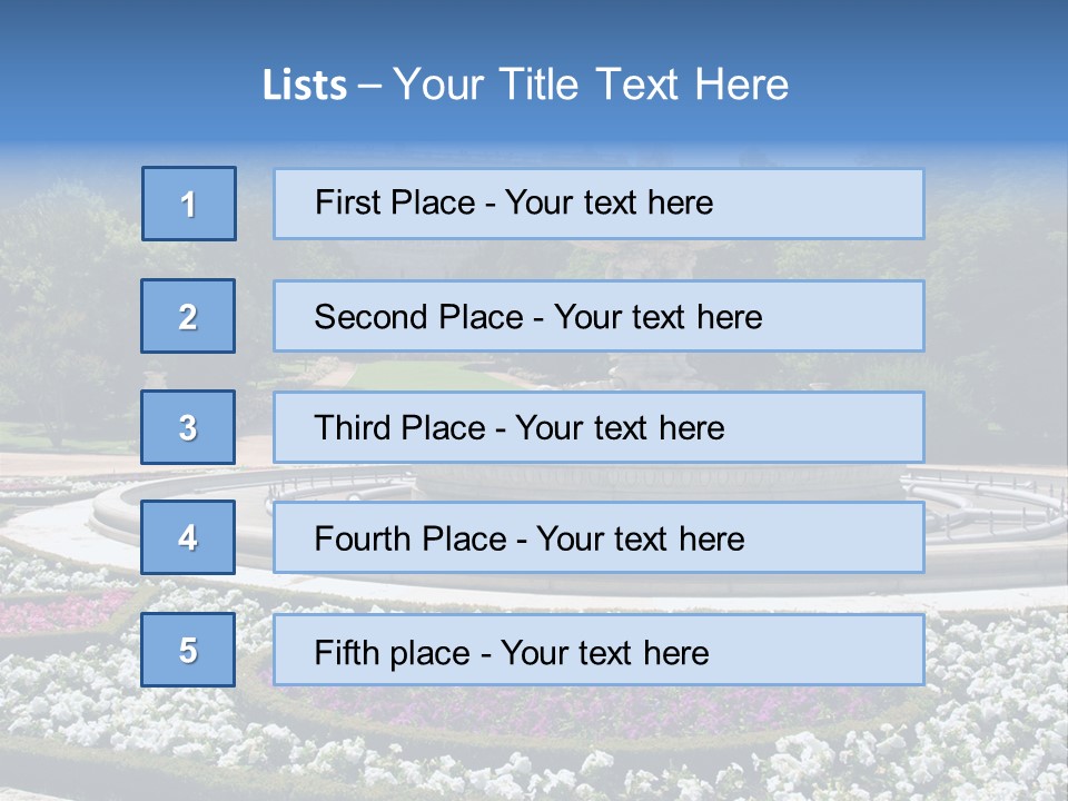 Campo Del Moro Daylight Outdoor PowerPoint Template