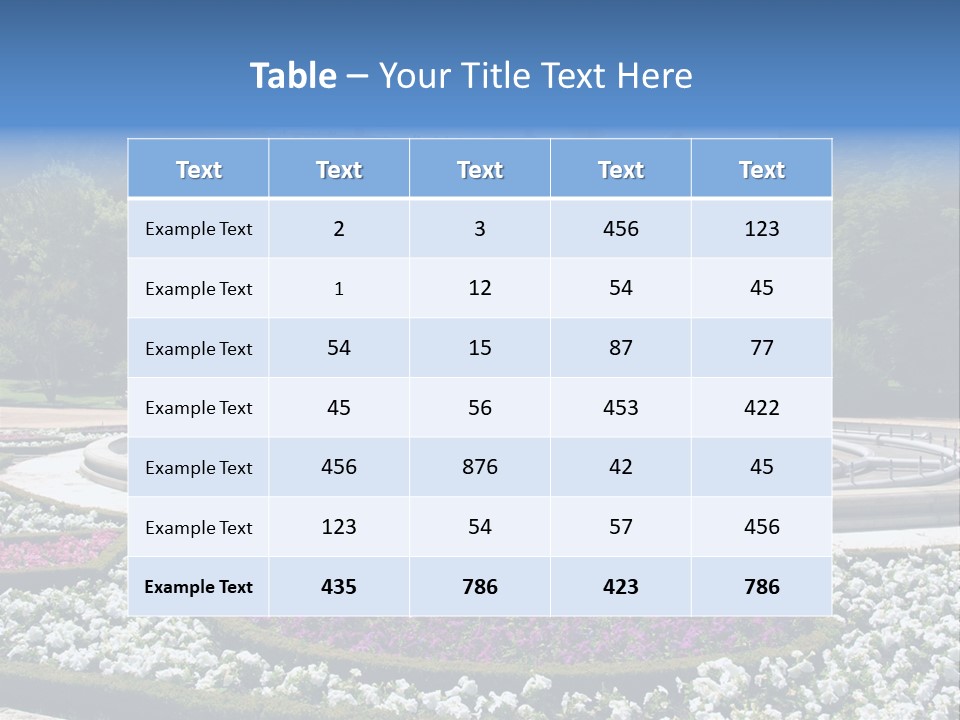 Campo Del Moro Daylight Outdoor PowerPoint Template