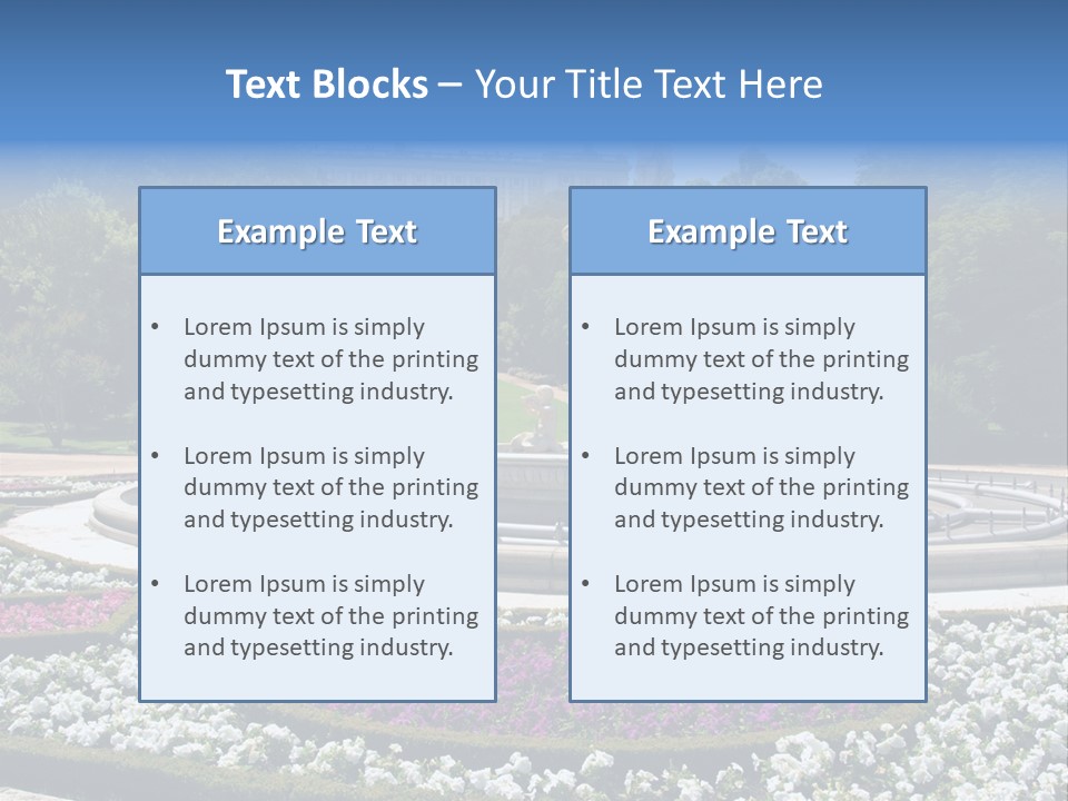 Campo Del Moro Daylight Outdoor PowerPoint Template