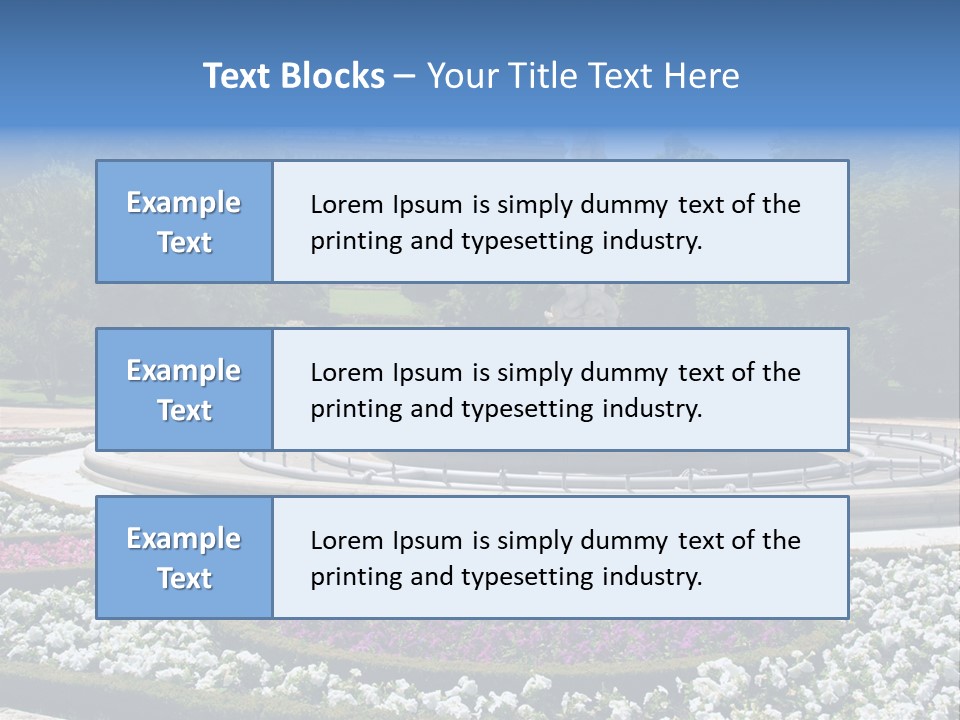 Campo Del Moro Daylight Outdoor PowerPoint Template