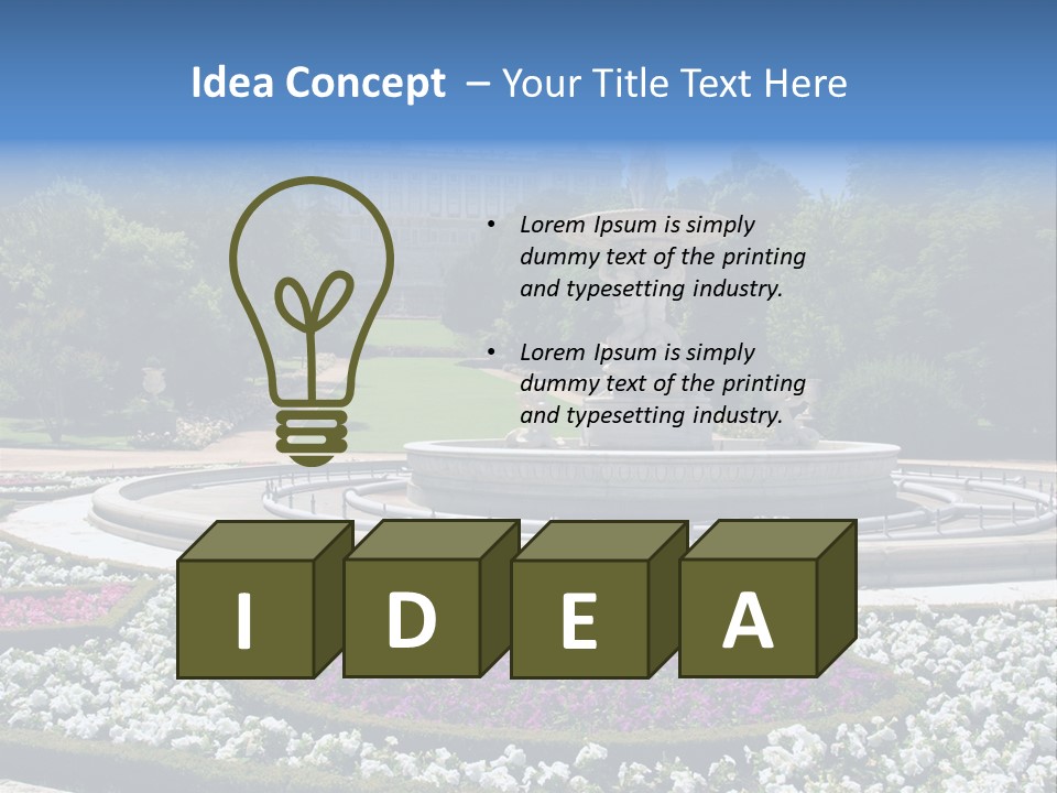 Campo Del Moro Daylight Outdoor PowerPoint Template