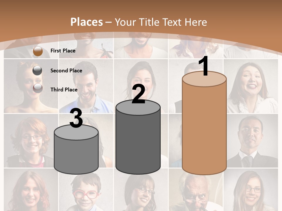 Work Puzzle Elder PowerPoint Template