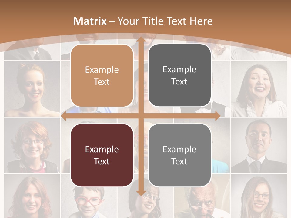 Work Puzzle Elder PowerPoint Template