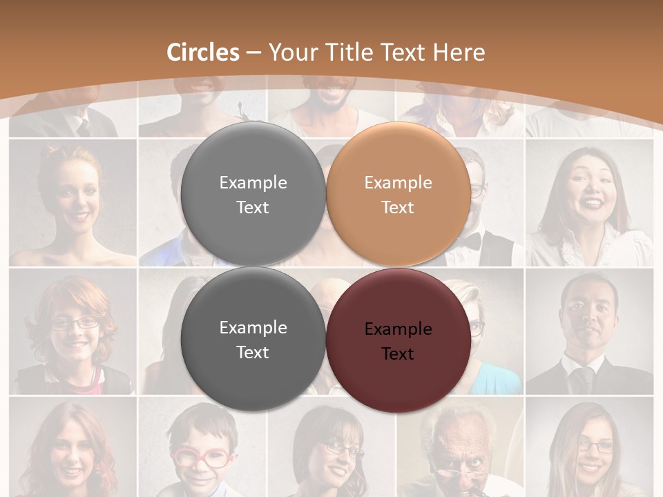 Work Puzzle Elder PowerPoint Template