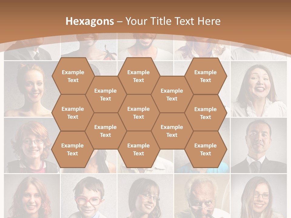 Work Puzzle Elder PowerPoint Template