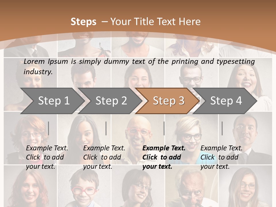 Work Puzzle Elder PowerPoint Template