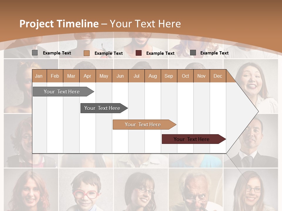 Work Puzzle Elder PowerPoint Template