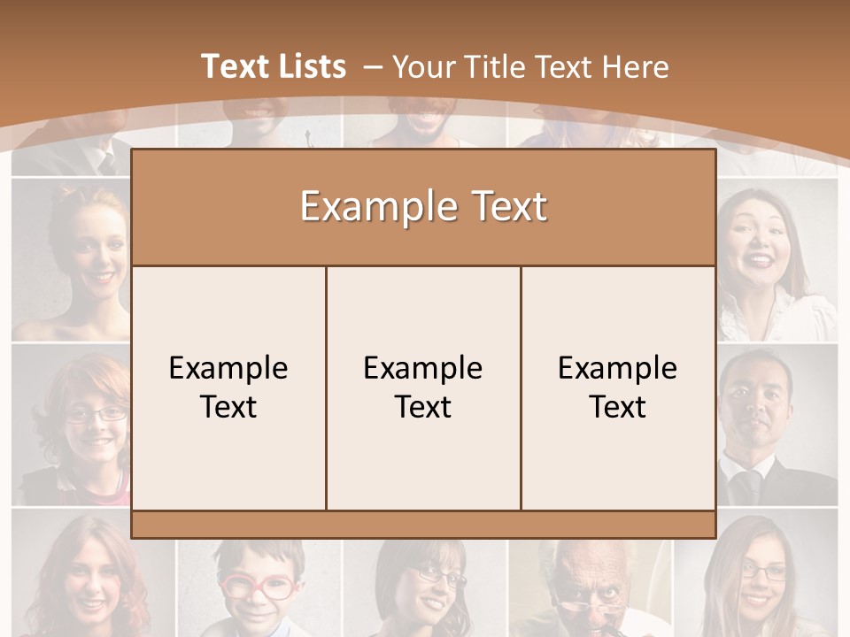 Work Puzzle Elder PowerPoint Template