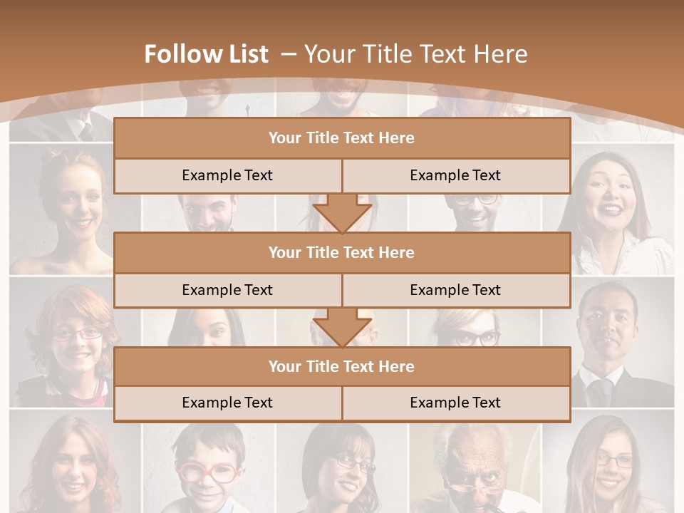 Work Puzzle Elder PowerPoint Template