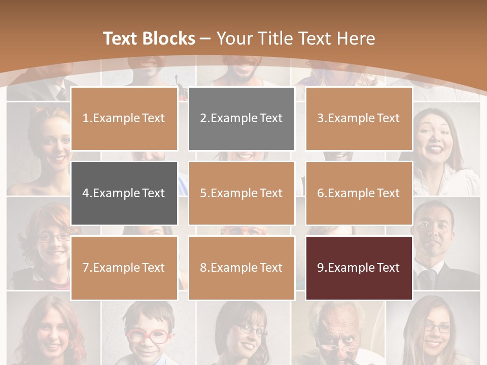 Work Puzzle Elder PowerPoint Template