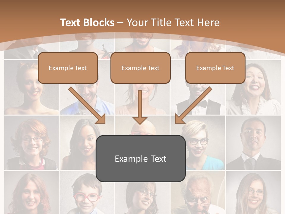 Work Puzzle Elder PowerPoint Template