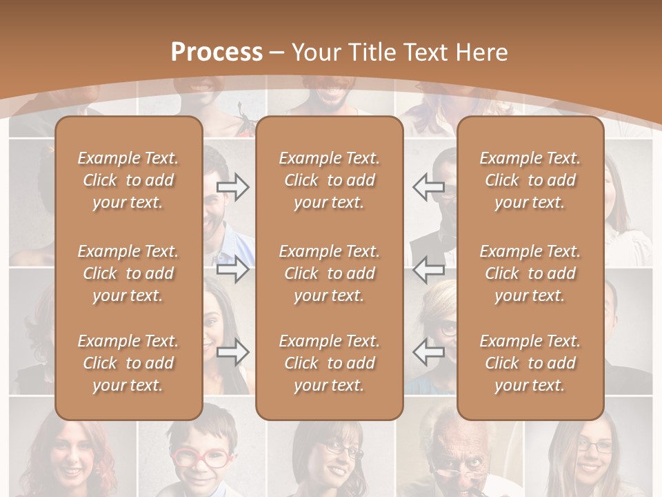 Work Puzzle Elder PowerPoint Template