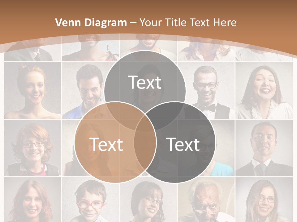 Work Puzzle Elder PowerPoint Template