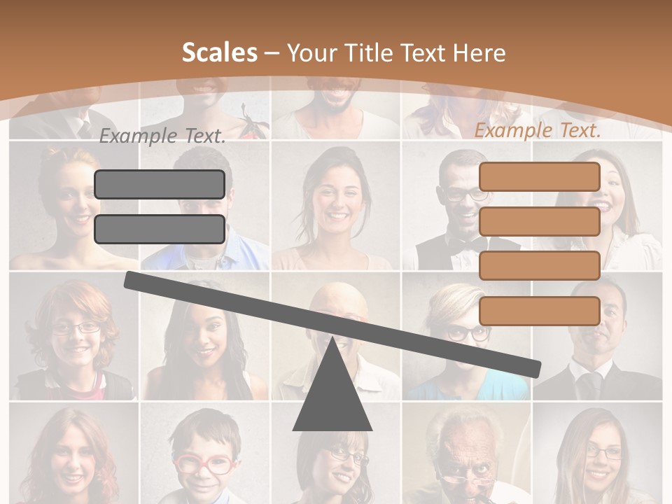 Work Puzzle Elder PowerPoint Template