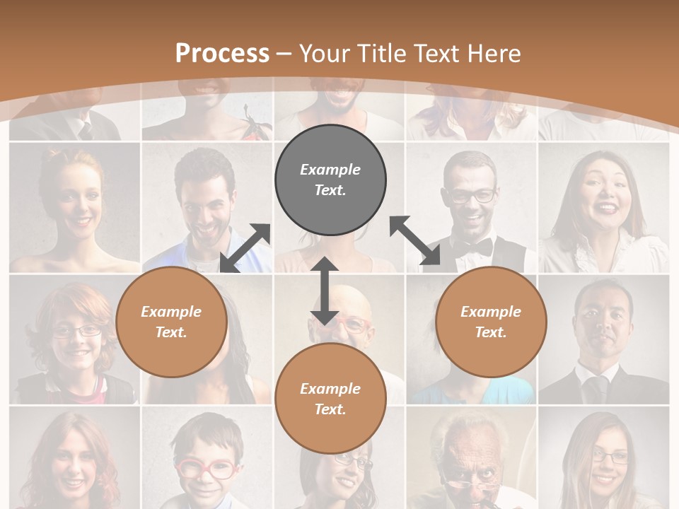 Work Puzzle Elder PowerPoint Template