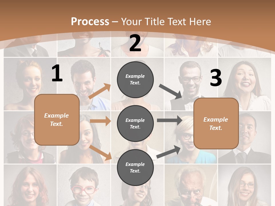Work Puzzle Elder PowerPoint Template