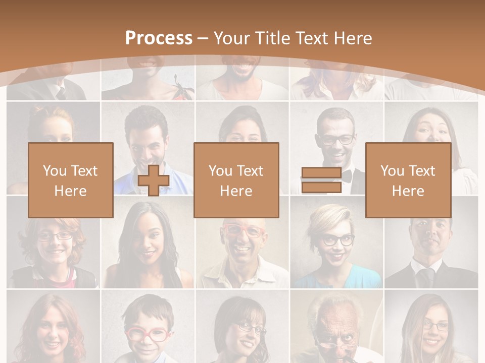 Work Puzzle Elder PowerPoint Template