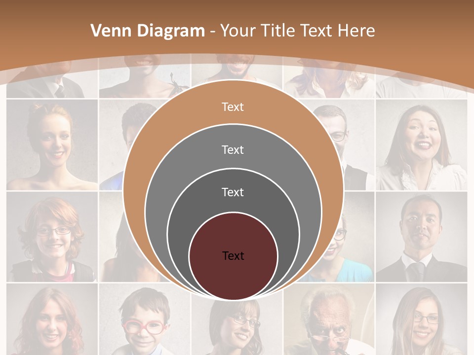 Work Puzzle Elder PowerPoint Template
