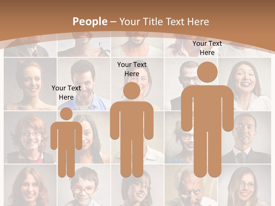 Work Puzzle Elder PowerPoint Template