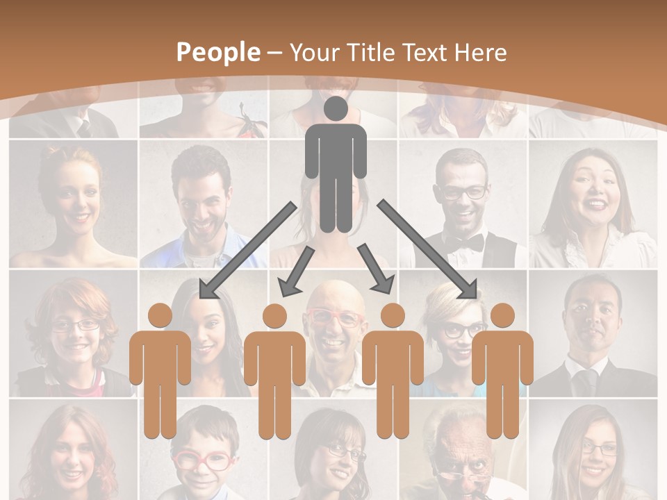 Work Puzzle Elder PowerPoint Template