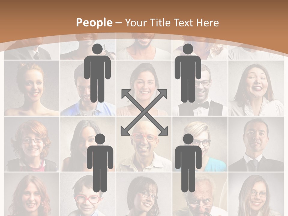 Work Puzzle Elder PowerPoint Template