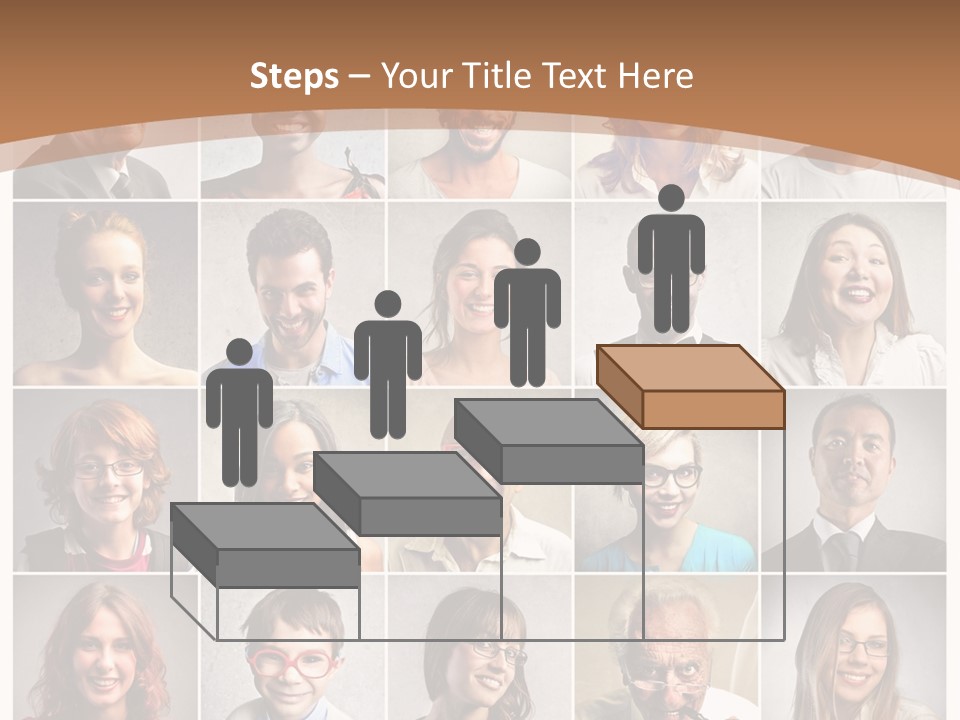 Work Puzzle Elder PowerPoint Template