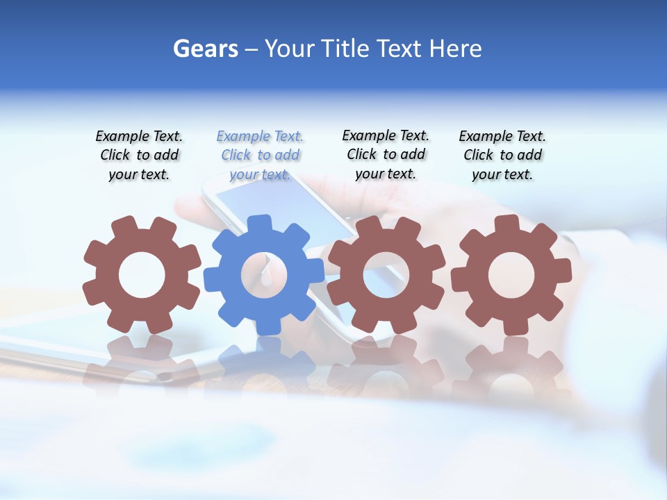 Computer Electronic Mobility PowerPoint Template