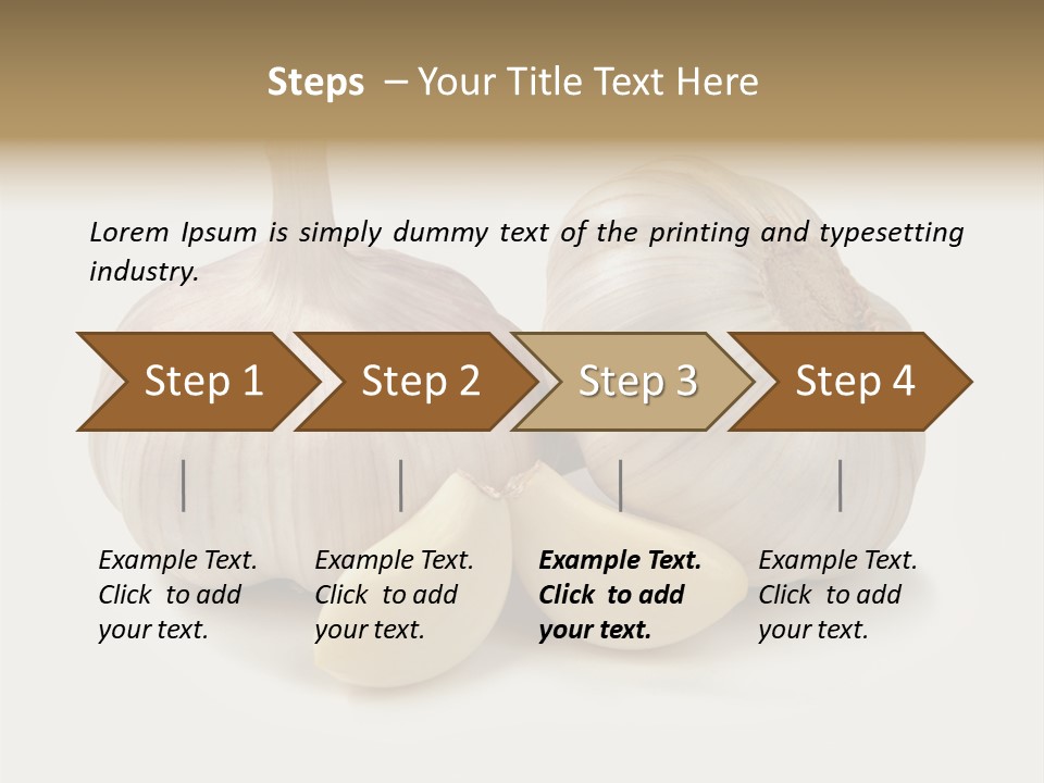 Nutrition Organic Leaf PowerPoint Template