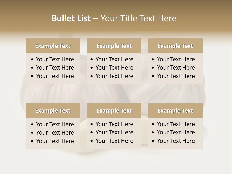 Nutrition Organic Leaf PowerPoint Template